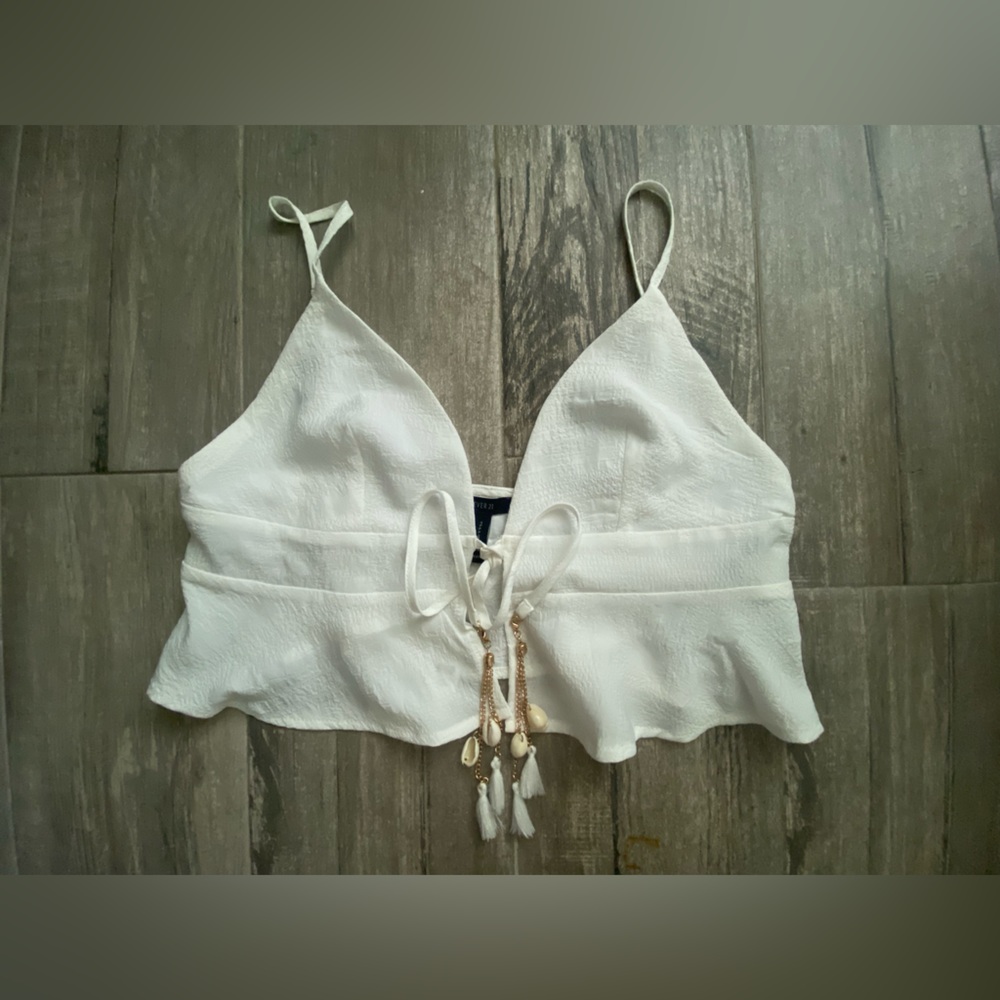Woven top forever 21 -NWT - Picture 1 of 6